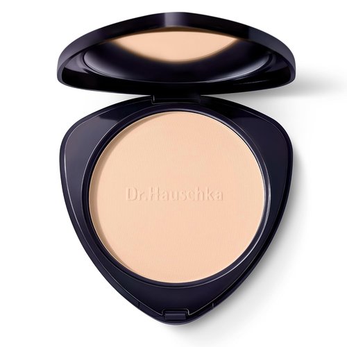 Dr. Hauschka Compact Powder - Translucent Mineral Formula for All Skin Tones | Silky Finish, 0.28 oz