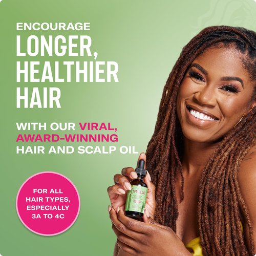 Mielle Organics Rosemary & Mint Hair Oil - Strengthening Biotin Infused Treatment for Frizzy Hair | 2 Ounce