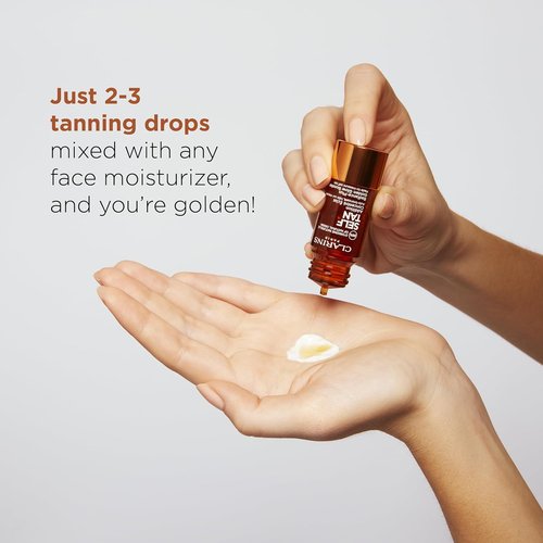 Clarins Self Tanning Drops Bundle - Mix with Moisturizer for Natural, Streak-Free Tan | 99% Natural Ingredients | All Skin Types