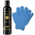 Tan Physics Sunless Tanner 8oz with Exfoliation Gloves – Self Tanning Lotion – Instant Tanning Lotion for Face & Body – Natural Self Tanner for a Streak-Free, Long-Lasting Glow