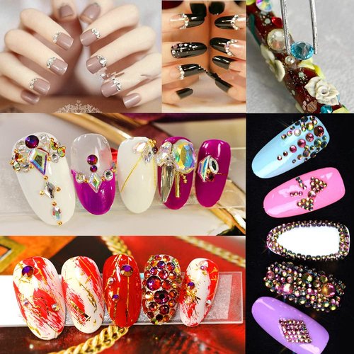 JKanruh 5504pcs 32 Sheets 30 Colors 3mm to 5mm Self-Adhesive Face Gems Stickers,Colorful Bling Rhinestone Sticker Sheet for DIY Crafts,Face,Nail,Body,Makeup,Wedding,Decor,Embellishments(3 Size)