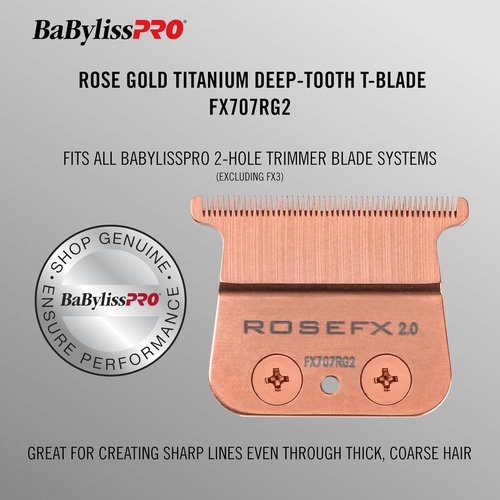 BaBylissPRO Replacement T-Blades - Deep-Tooth Design for FX787, FX799 & LoPROFX Trimmers