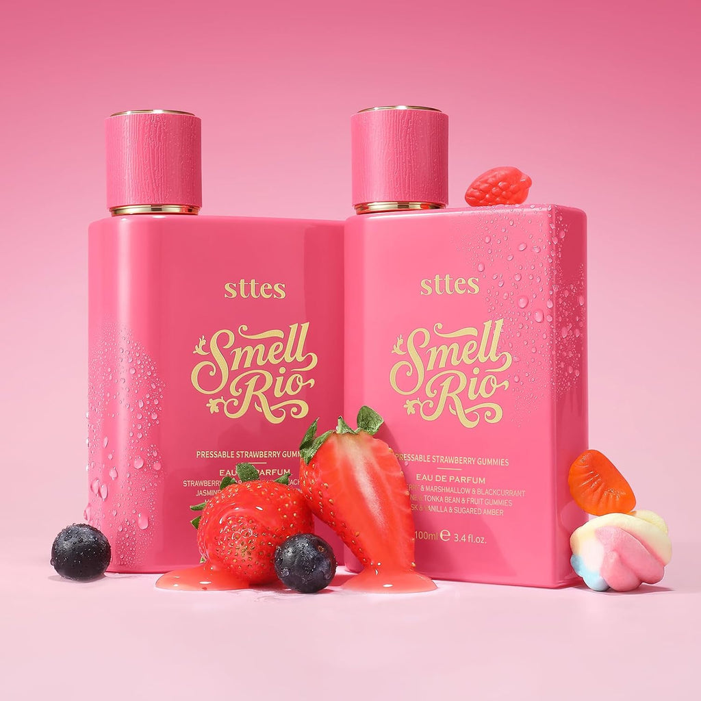 Sttes Smell Rio Perfume - Long-Lasting Hair Perfume for Women | Strawberry, Candy & Vanilla 100ml