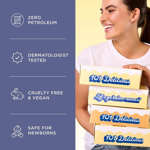 Lanolips 101 Ointment - Lanolin Lip Balm for Smooth, Hydrated & Healthy Lips - Multipurpose Lip Ointment with Lanolin Oil for Dry Lips, Cuticles & More - Glazed Donut (0.52 oz)