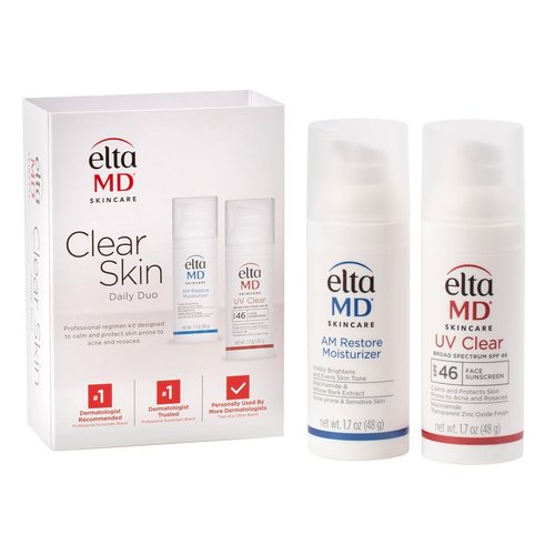 EltaMD AM Therapy Facial Moisturizer - Oil-Free Hydrating Lotion with Hyaluronic Acid | Lightweight & Safe for Sensitive Skin