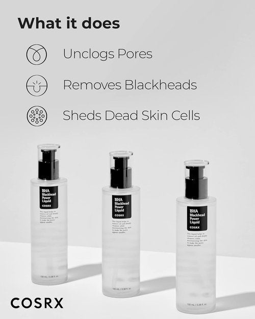 COSRX Niacinamide Exfoliant Toner - 2% Niacinamide & 4% BHA for Blackhead Removal | 3.38 fl. oz / 100ml