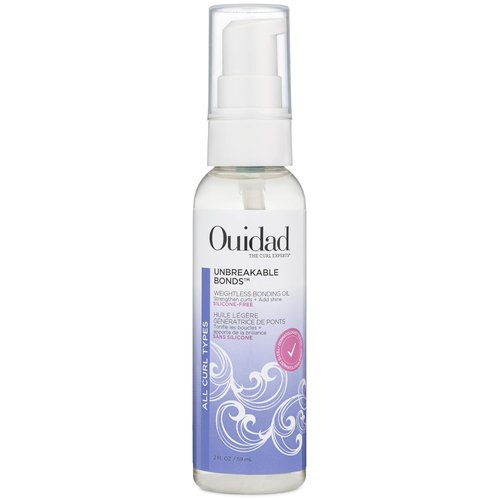 Ouidad Unbreakable Bonds Weightless Bonding Oil - Hydrating & Strengthening for Curly Hair, 2 fl oz