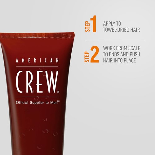 American Crew Hair Styling Gel - Firm Hold, Non-Flaking Formula | 8.4 fl oz