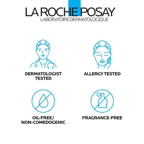 La Roche-Posay Effaclar Deep Cleansing Foaming Facial Cleanser, Cream Cleanser & Daily Face Wash for Oily Skin & Acne Prone Skin to Minimize Look of Pores