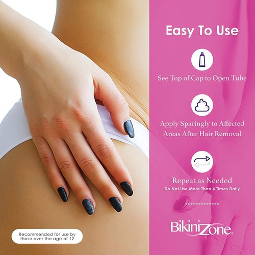 Bikini Zone Medicated After Shave Crème with Soothing Lidocaine, 1 Oz, 1 Pack