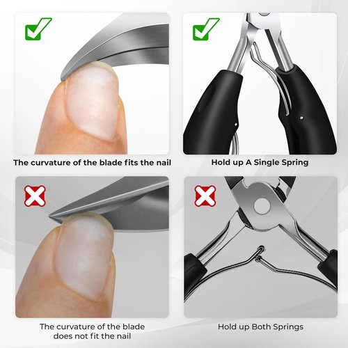 Toenail Clippers for Seniors Thick Ingrown Toenails, Large Angled Nail Clippers for Men with Catcher, Heavy Duty Slanted Fingernail Clipper Long Handle Nail Cutter Gifts for Men Women Adults