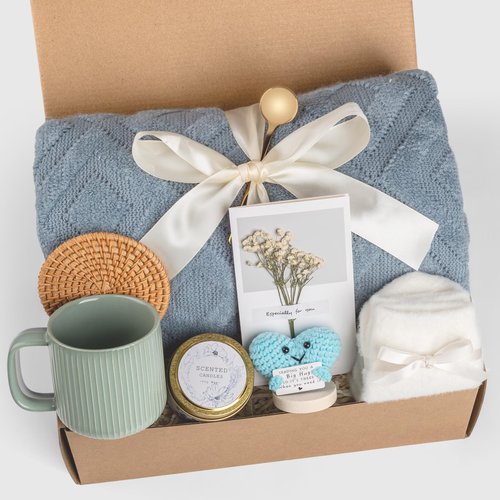 Self Care Gifts Get Well Soon Gift Baskets for Women, Christmas Birthday Gifts for Women Care Package, Unique Sympathy Gift Baskets Spa Thinking of You Gifts Set for Mom Best Friend Sister Wife Her