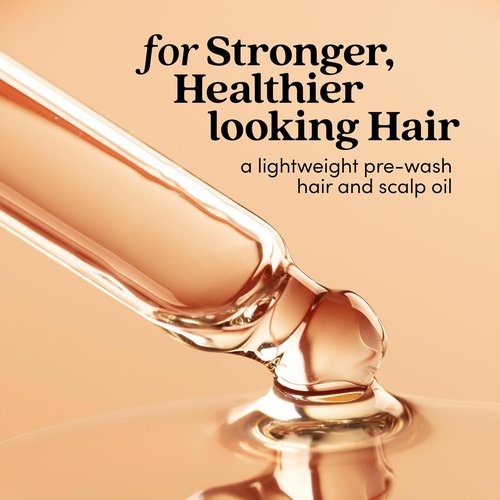 Fable and Mane Hair Oil - HoliRoots Strengthening Serum for Frizzy Hair with Amla & Castor Oil | 3.4 FL oz