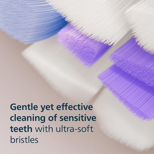Philips Sonicare S2 Sensitive Replacement Electric Toothbrush Heads - White, 2 Pack, HX6052/77