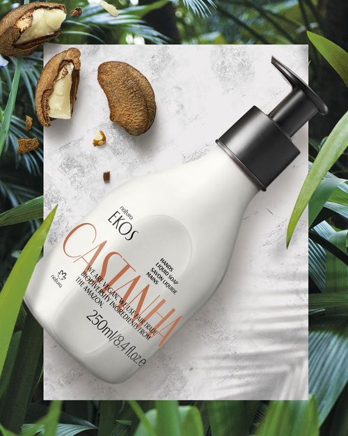 Natura Brazil Nut Liquid Hand Soap Refill - Moisturizing, Gentle Sulfate-Free Cleanser | Eco-Friendly 10.1 Fl Oz