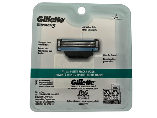Gillette Mach 3-24 Count (3 x 8 Pack)