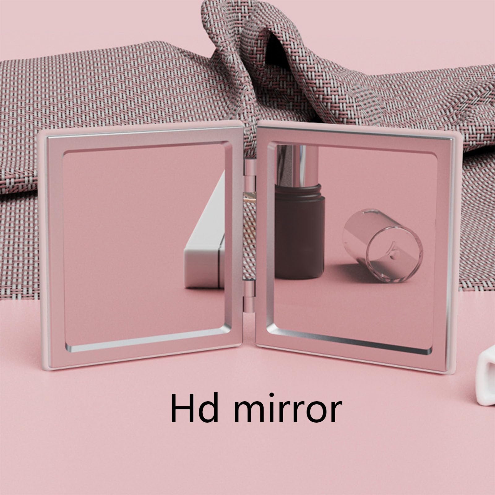 ZHU YU CHUN 6 PCS Daily Makeup Enlarge Makeup Square Small Purse Mirror Travel Portable Double-Sided Mirror, Gift for Girls, Women, Mothers (Apply Marbling)