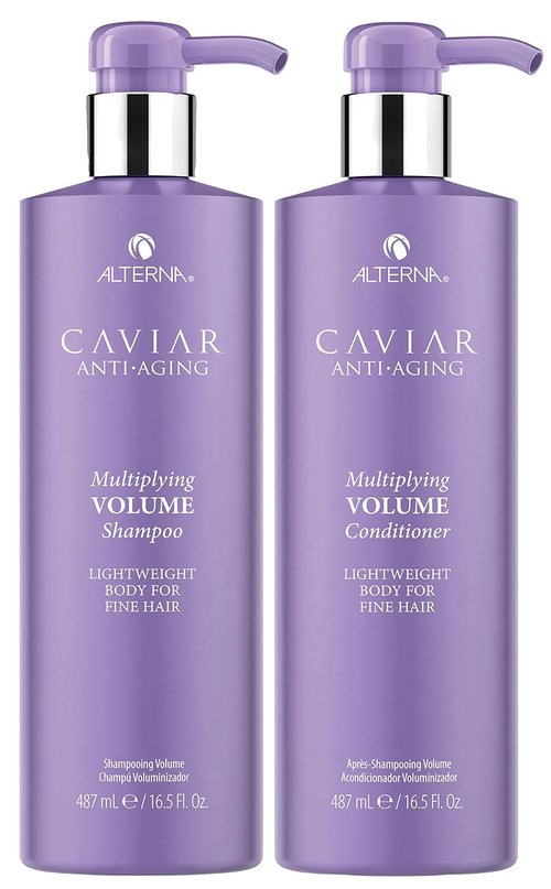CAVIAR Anti-Aging Shampoo & Conditioner Set - Volume Boosting Formula | 16.5 Oz