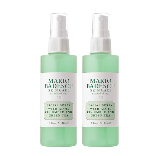 Mario Badescu Facial Spray - Hydrating Face Mist with Aloe, Cucumber & Green Tea for All Skin Types