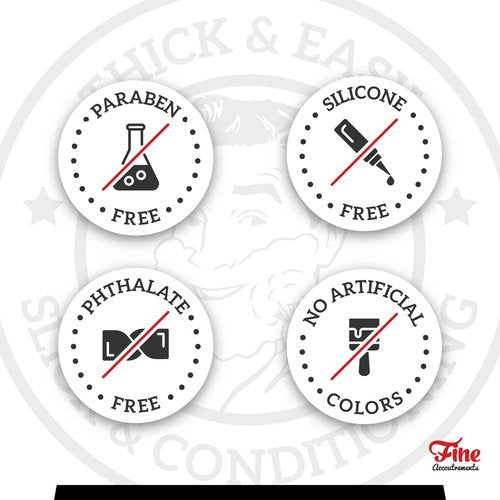 Mr. Fine 21C Men’s Shaving Soap, Builds Thick & Easy Lather, Protects From Razor Burn & Irritation, No Artificial Colors, Made In Italy, 5oz. (150ml), L'Orange Noir