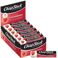 ChapStick Classic Strawberry Lip Balm - Moisturizing Lip Care | 0.15 Oz Tubes (Pack of 12)