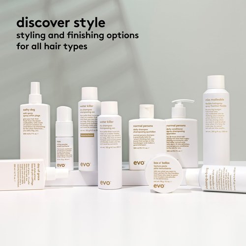 EVO Builder's Paradise Working Spray - Full Size Medium Hold Lightweight Hairspray To Build Shape & Style Control with A Reworkable Finish - 8.8oz