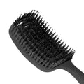 Kinetic Detangling Hair Brush - Boar & Nylon Bristles for Shiny, Smooth Hair | Flexible Body for Scalp Massage