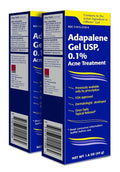 TARO Adapalene 0.1% USP Gel, Paraben Free, Retinoid Acne-Prone Facial Treatment for Sensitive Skin, Prescription Strenght (3.2 oz) Pack of two 1.6 oz each.