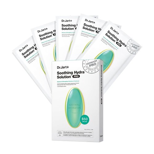 Dr.Jart+ Dermask Soothing Hydra Solution | Korean Face Mask for Irritated Skin | Hydrating Sheet Mask
