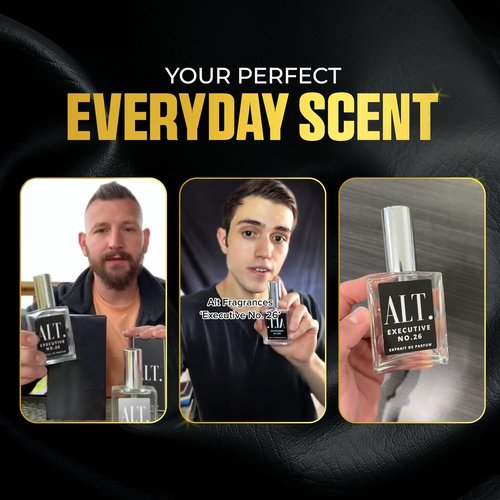 ALT. FRAGRANCES Executive No. 26 | Inspired by Creed Aventus - Long Lasting Woody Fruity Perfume for Men, 60ml