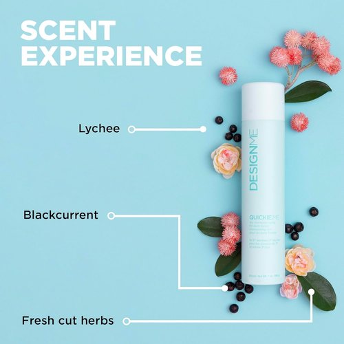 DESIGNME Quickie.ME Dry Shampoo Spray - Oil-Absorbing, Residue-Free Formula | 7 Oz Waterless Hair Care