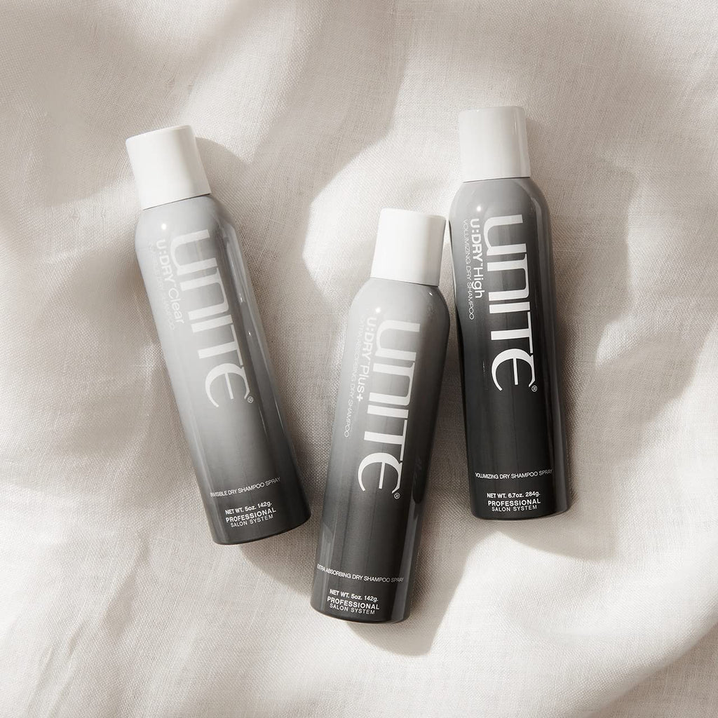 UNITE Hair U:DRY Volumizing Dry Shampoo - Absorbs Oil & Adds Instant Volume - 6.7 Oz