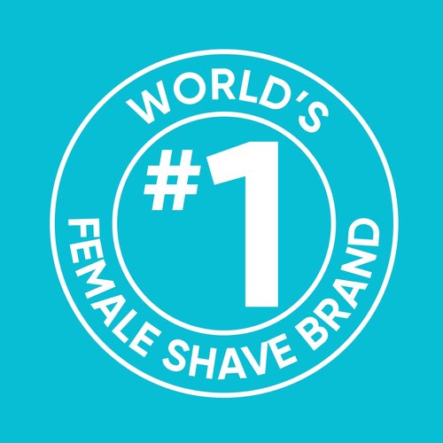 Gillette Venus Deluxe Smooth Swirl Women's Razor Handle + 4 Blade Refills, Flexible Handle and Pivoting Head