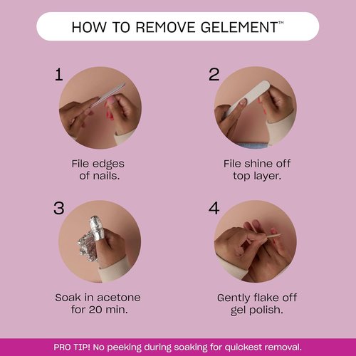 OPI GELement Gel Nail Polish System - DIY Salon Quality with LED Curing Lamp | Assorted Colors & Base/Top Coat