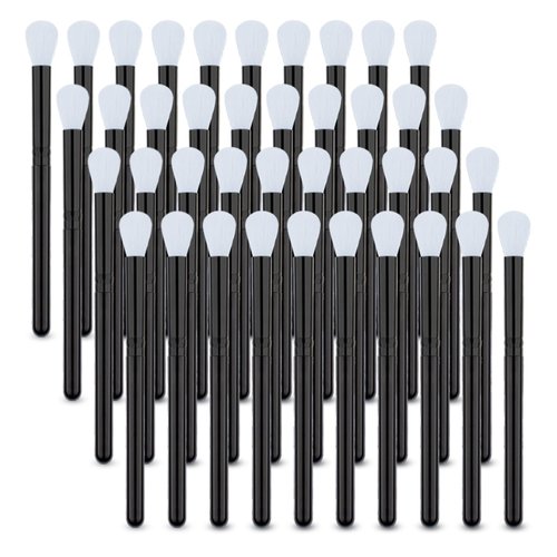 Urtlia Lash Shampoo Brush 40Pieces for Eyelash Cleaning Wash Cleansing Extensions Cleaner Makeup Eyeshadow Brushes Set