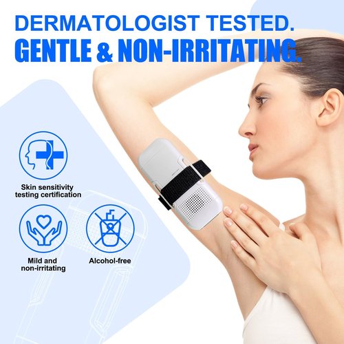 Plasma Underarm Odor Eliminator for Men & Women for Hyperhidrosis, Rechargeable for Gym, Office, and Travel Use | Chemical-Free, No More Sticky Residue from Traditional Deodorants