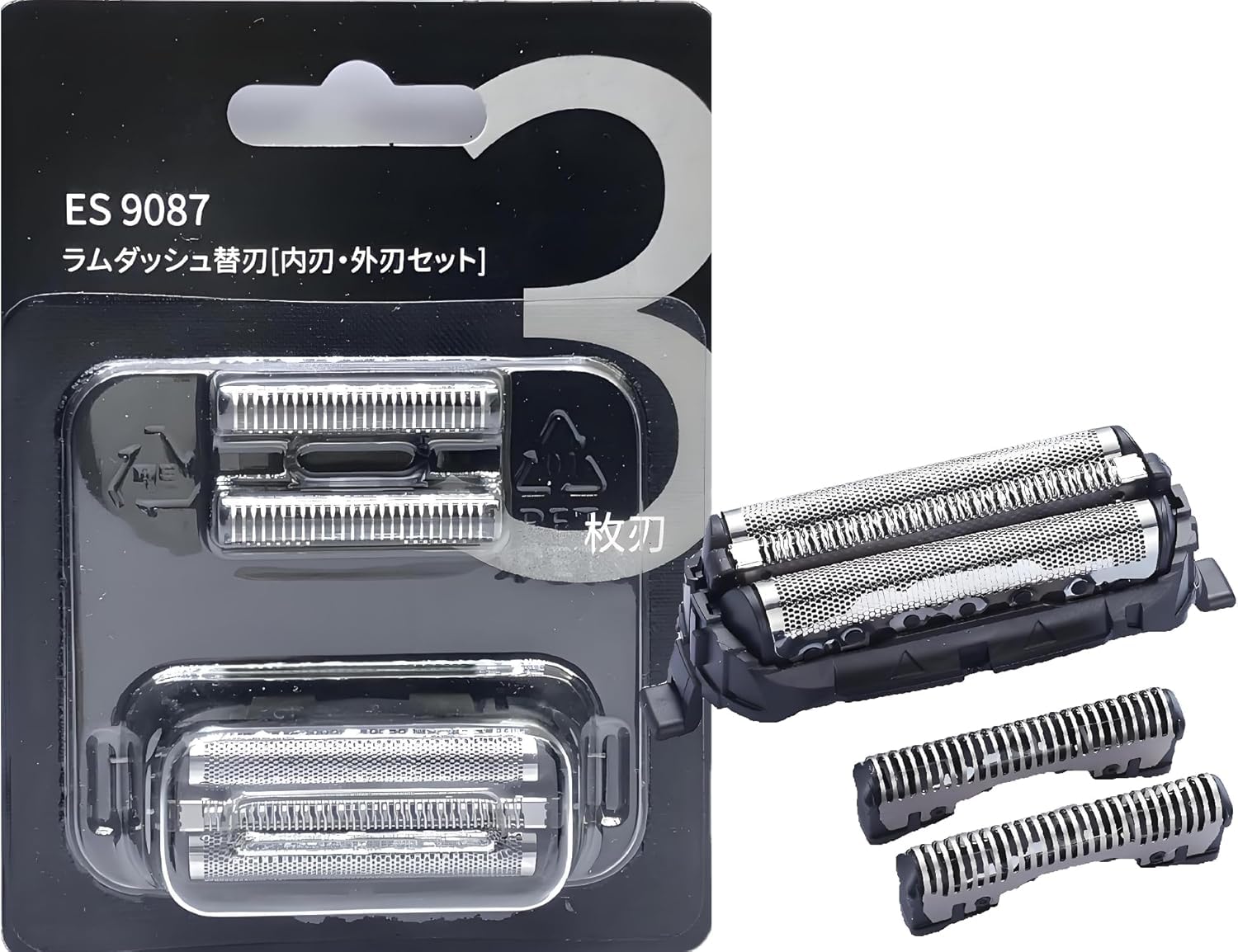 WES9013P Men's Electric Shaver Replacement Foil & Inner Cutter Blade - Compatible with ES-LT71, ES-LT67, ES-LT2P, ES-LT2B, ES-LT4P, ES-LT4B, ES-LT41