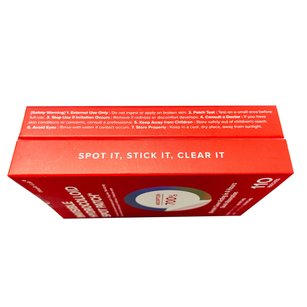 Zit Patches for Face - Invisible Spot Clear Pimple Patches - Fast Acting Thin Hydrocolloid Acne Dots Breakouts Treatment - Stickers Blemish Cover for Makeup Tea Tree, CICA, Madecassoside Waterproof