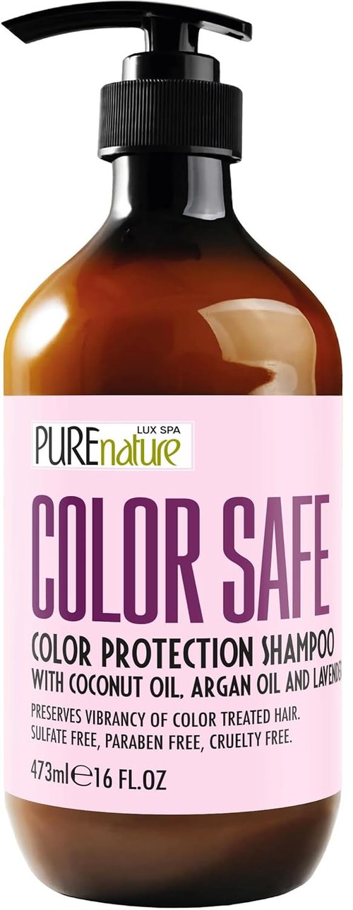 Skiennix Color Safe Shampoo - Sulfate Free & Paraben Free - Moisturizing Care for Color Treated Hair - 16 Fl Oz