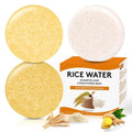 Skiennix Rice Water Shampoo & Conditioner Bar - Ginger Formula for Hair Growth | PH Balanced, Paraben & Silicone Free