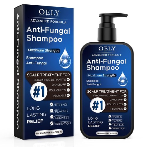 Skiennix Antifungal Psoriasis Shampoo - Relieves Scalp Itching & Dryness | 10.1 Fl Oz, Sulfate-Free