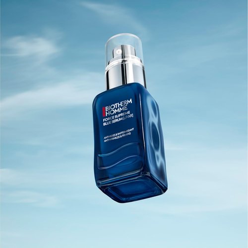 Biotherm Force Supreme Blue Serum for Men - 35 Nutrients for Skin Regeneration & Firmness