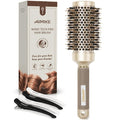AIMIKE Round Hair Brush - Medium Nano Thermal Ceramic & Ionic Brush for Blow Drying & Styling | 2.9 Inch Barrel