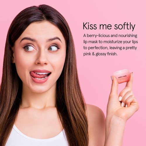 Grace & Stella Lip Butter - Hydrating Lip Balm & Nourishing Lip Mask - Travel Size (1-Pack)