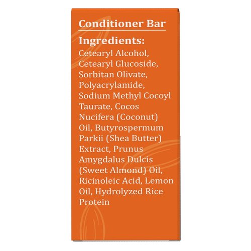 Skiennix Rice Water Shampoo & Conditioner Bar Set - Citrus Scent for Thinning, Dry Hair - Travel-Friendly 3.17 Oz