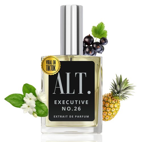 ALT. FRAGRANCES Executive No. 26 | Inspired by Creed Aventus - Long Lasting Woody Fruity Perfume for Men, 60ml