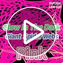 Pink Glow Spider Web Netting - 1400 Sqft Durable Halloween Decoration - Pink / 48ft x 4ft