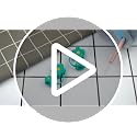 Reusable Silicone Flower Straw Toppers for 10mm Tumblers - Teal & Cherry