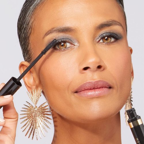 Laura Geller Kajal Longwear Mascara - Black - Volumizing & Lengthening Formula | Smudge-Proof & Flake-Proof