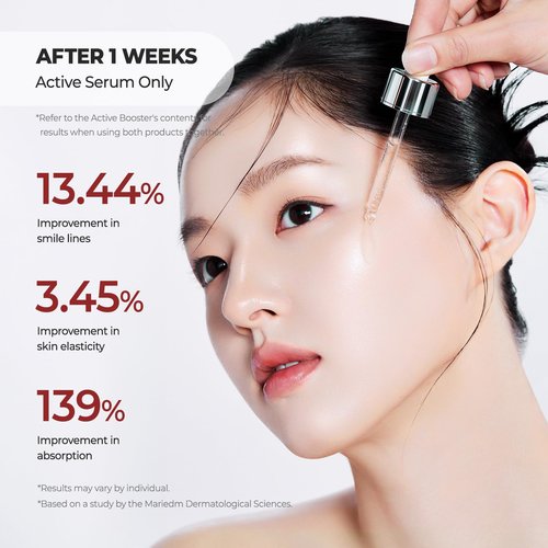 Laka Skin Active Serum, 30ml/1.01 fl.oz, Glutathione for Boosting Radiance, Dual PDRN, Pore Care, Hyaluronic Acid, Korean Skin Care